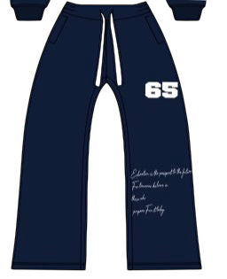 UNIT 65 BLACK SWEATPANTS